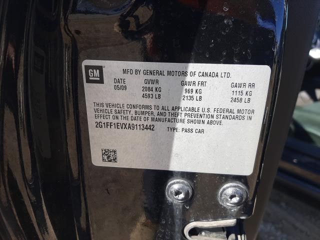 2010 CHEVROLET CAMARO LT 2G1FF1EVXA9113442