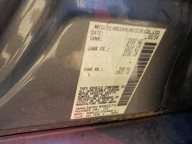2014 NISSAN ALTIMA 2.5 1N4AL3AP5EC400575