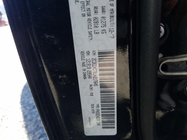 2018 DODGE CHARGER R/ 2C3CDXCT9JH217645