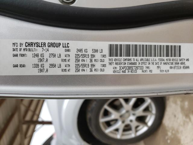 2014 DODGE JOURNEY SX 3C4PDCBB5ET287333