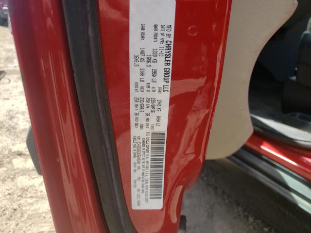 2012 DODGE GRAND CARA 2C4RDGBG3CR200380