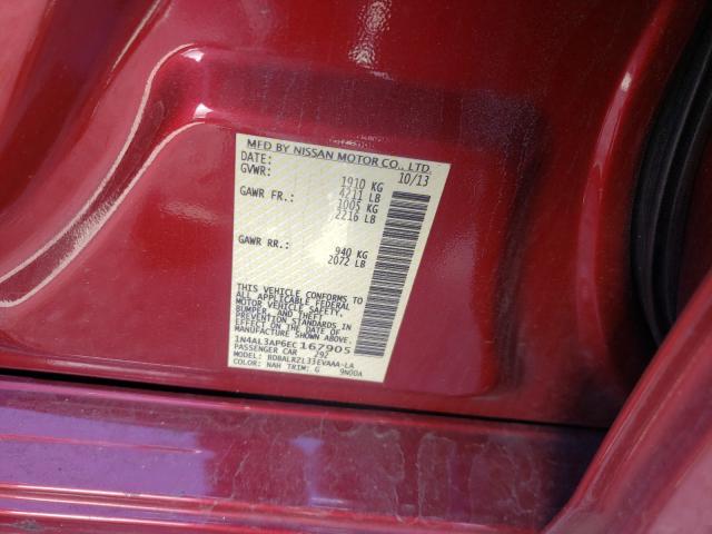 2014 NISSAN ALTIMA 2.5 1N4AL3AP6EC167905