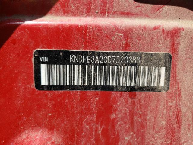 2013 KIA SPORTAGE B KNDPB3A20D7520383