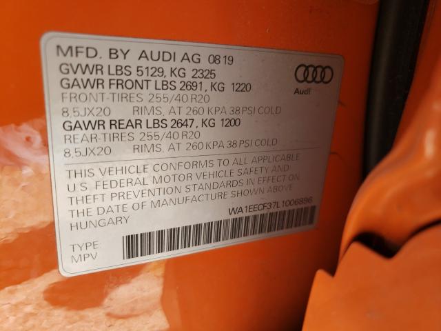 2020 AUDI Q3 PREMIUM WA1EECF37L1006896