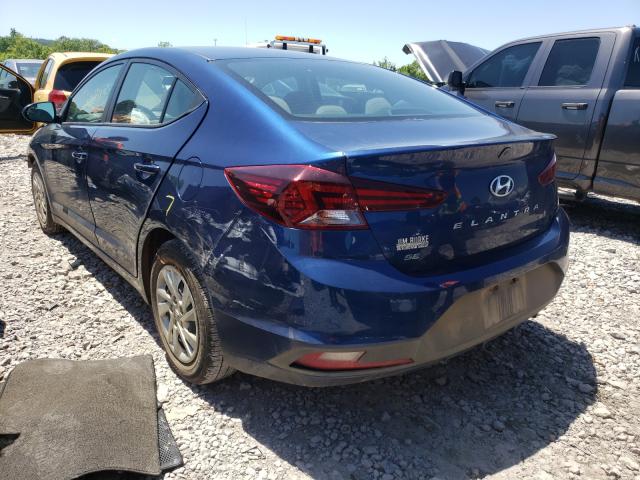 2020 HYUNDAI ELANTRA SE 5NPD74LF3LH599567