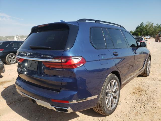 VIN 5UXCW2C05M9G41067 2021 BMW X7, Xdrive40I no.4