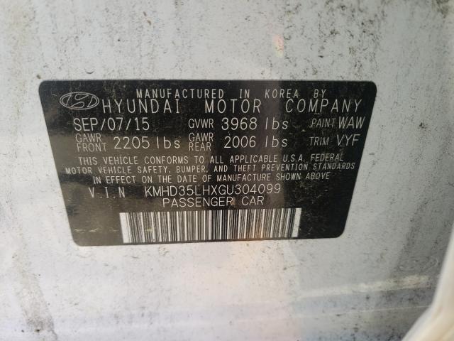 2016 HYUNDAI ELANTRA GT KMHD35LHXGU304099