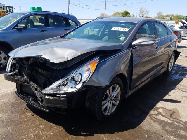 2014 HYUNDAI SONATA GLS 5NPEB4AC5EH819807