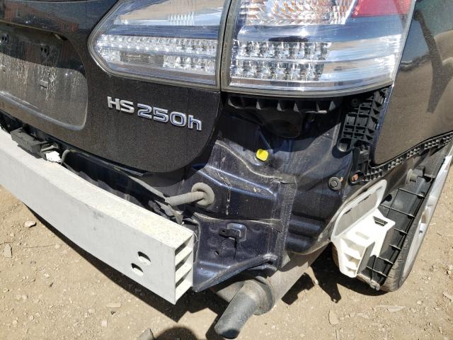2010 LEXUS HS 250H JTHBB1BA2A2027509