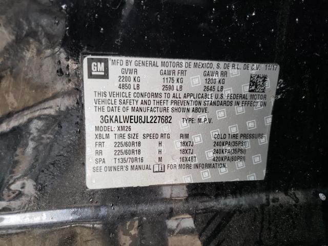 2018 GMC TERRAIN SL 3GKALWEU8JL227682