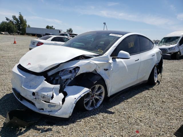 2020 TESLA MODEL Y 5YJYGDEE4LF050545