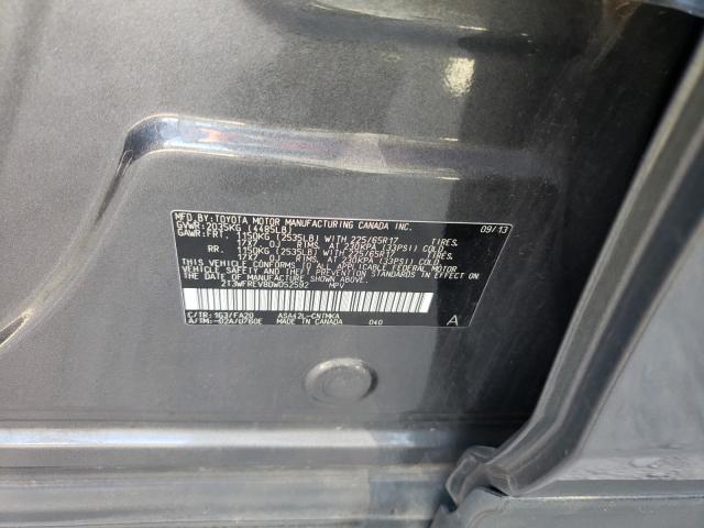 2013 TOYOTA RAV4 XLE 2T3WFREV8DW052592