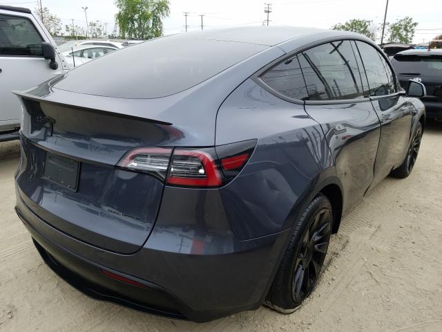 2020 TESLA MODEL Y 5YJYGDEFXLF000614