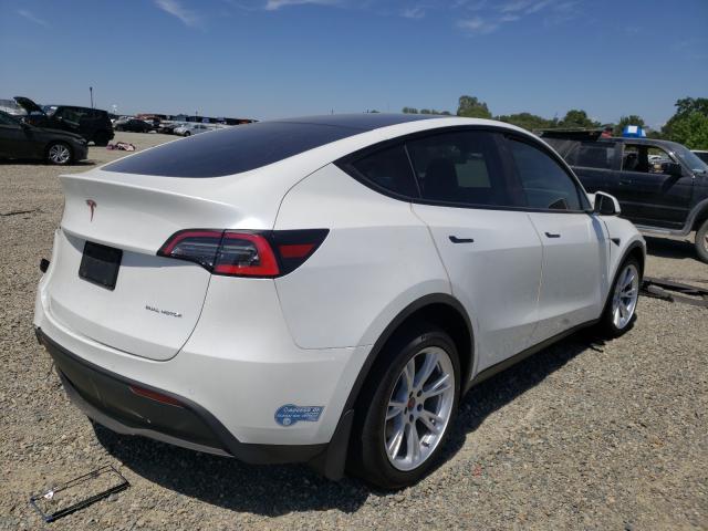 2020 TESLA MODEL Y 5YJYGDEE4LF050545