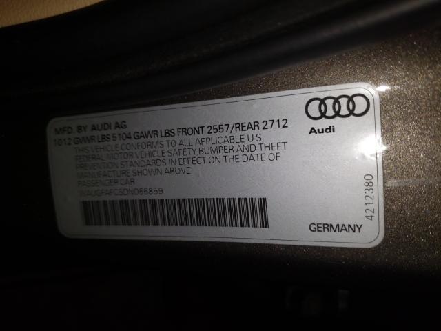 2013 AUDI A6 PREMIUM WAUGFAFC5DN066859