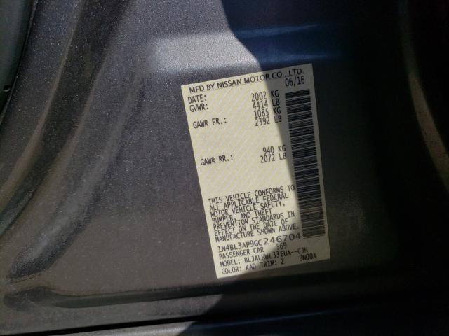 2016 NISSAN ALTIMA 3.5 1N4BL3AP9GC246704
