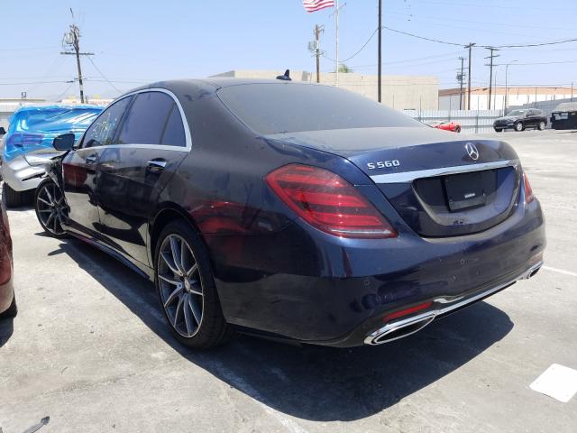 2018 MERCEDES-BENZ S 560 WDDUG8DB9JA403306