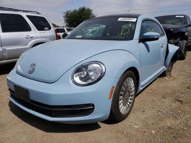 2013 VOLKSWAGEN BEETLE 3VWJX7AT6DM660593