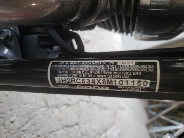 2008 HONDA OTHER JH2RC534X8M101150