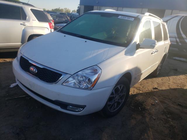 2014 KIA SEDONA EX KNDMH4C71E6540410