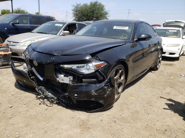 2018 ALFA ROMEO GIULIA TI ZARFAECN5J7578640