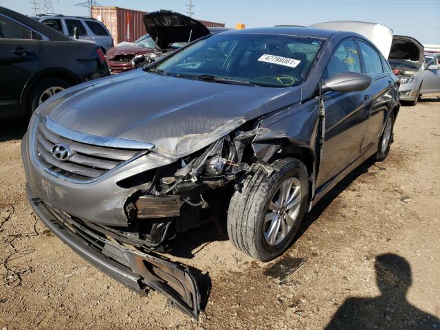 2014 HYUNDAI SONATA GLS 5NPEB4AC1EH876716