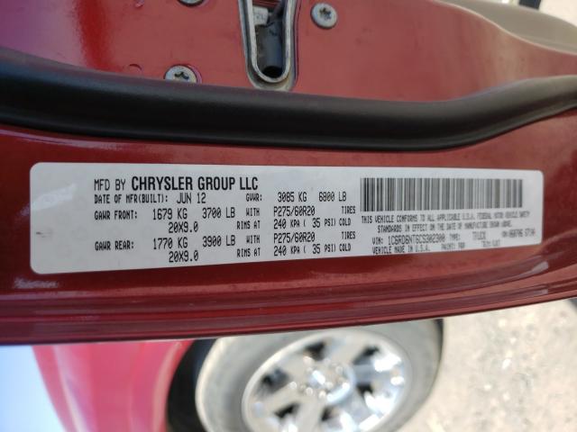2012 DODGE RAM 1500 L 1C6RD6NT6CS302300