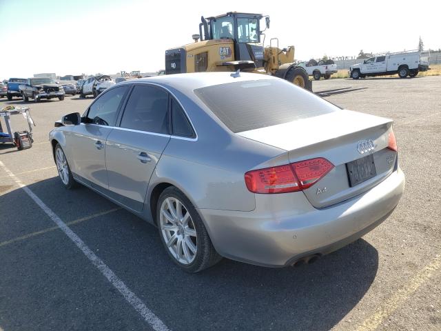2011 AUDI A4 PREMIUM WAUFFAFL5BN004404