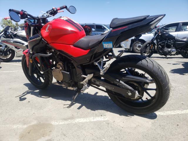 2017 HONDA CB500 FA - MLHPC4500H5400044