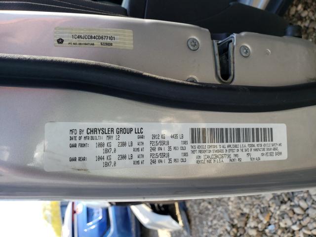 2012 JEEP COMPASS LI 1C4NJCCB4CD677101