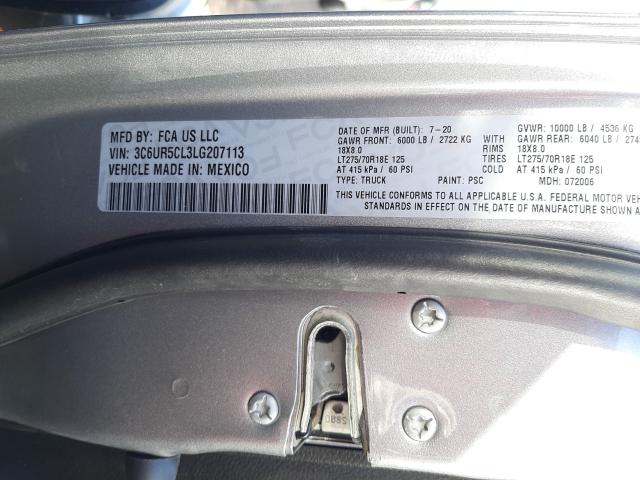 2020 RAM 2500 TRADE 3C6UR5CL3LG207113