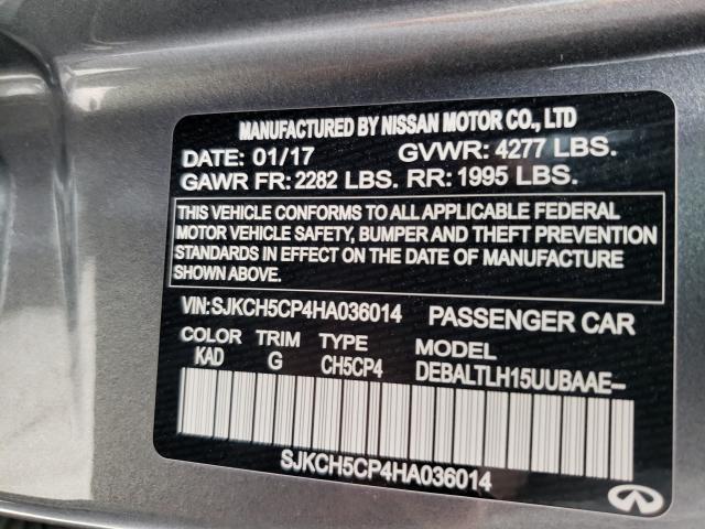 2017 INFINITI QX30 BASE SJKCH5CP4HA036014