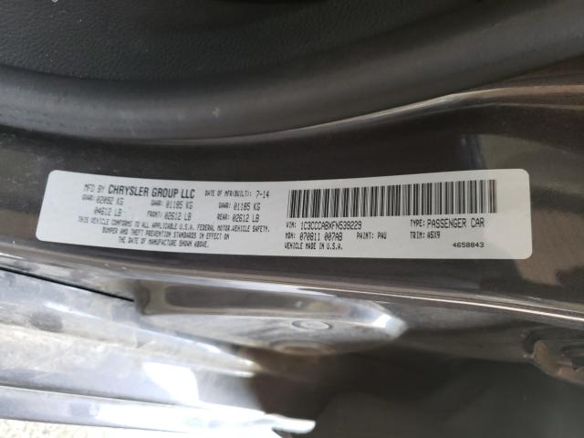 2015 CHRYSLER 200 LIMITE 1C3CCCABXFN539229