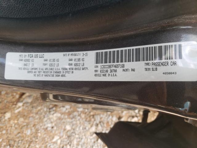 2015 CHRYSLER 200 S 1C3CCCBB7FN697168