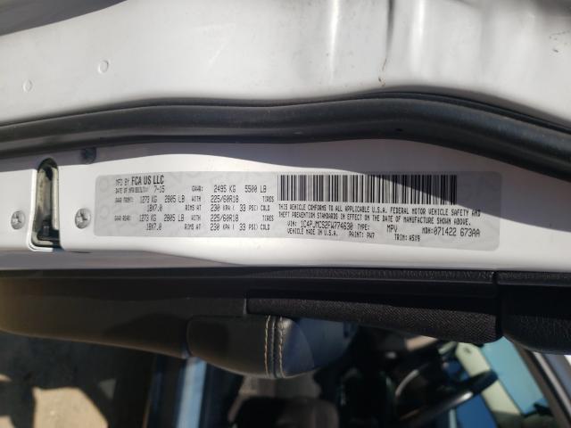 2015 JEEP CHEROKEE L 1C4PJMCS2FW774630