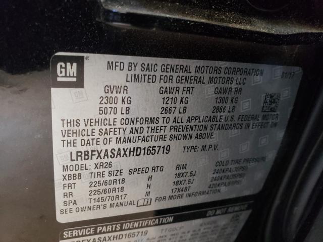 2017 BUICK ENVISION P LRBFXASAXHD165719