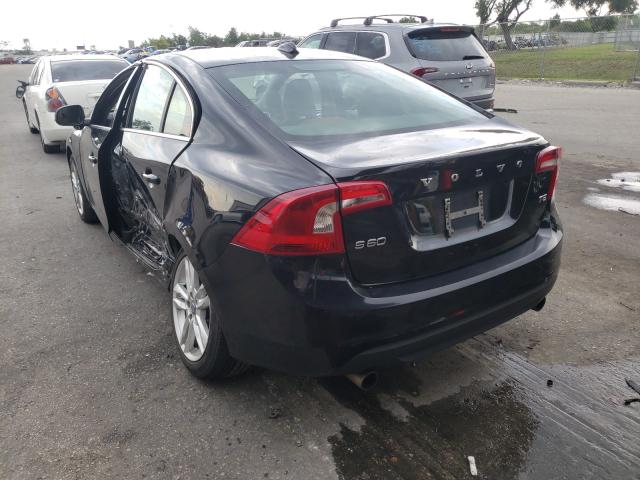 2012 VOLVO S60 T5 YV1622FS0C2141467