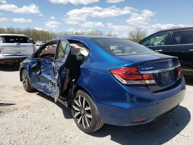 2014 HONDA CIVIC EXL 19XFB2F97EE075329