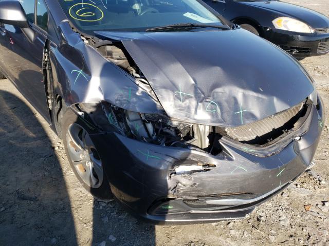 2013 HONDA CIVIC LX 19XFB2F5XDE044569