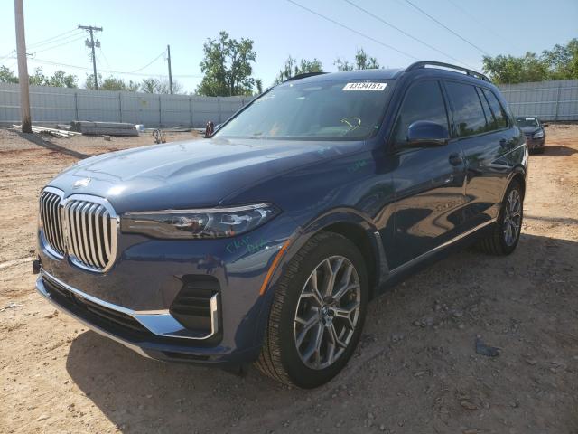 VIN 5UXCW2C05M9G41067 2021 BMW X7, Xdrive40I no.2