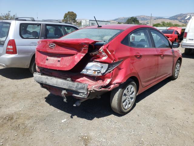 2016 HYUNDAI ACCENT SE KMHCT4AE1GU076265