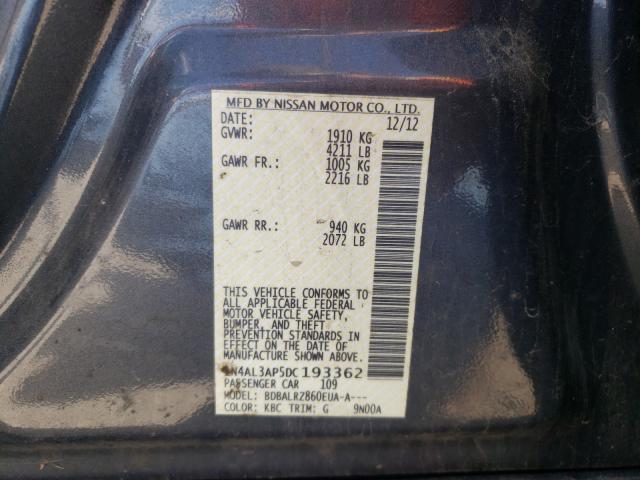 2013 NISSAN ALTIMA 2.5 1N4AL3AP5DC193362