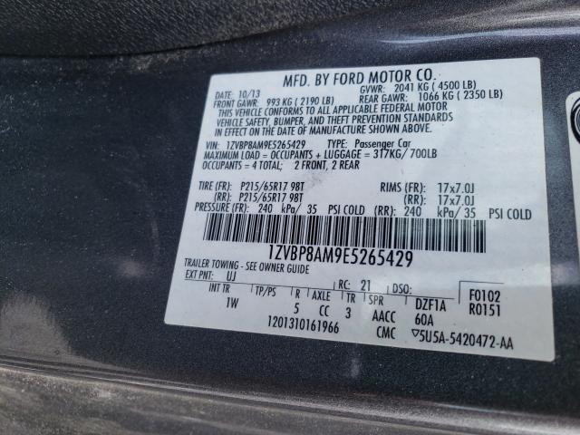 2014 FORD MUSTANG 1ZVBP8AM9E5265429