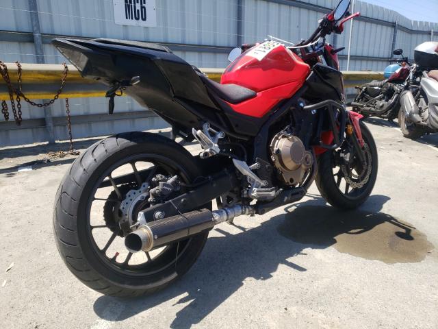 2017 HONDA CB500 FA - MLHPC4500H5400044