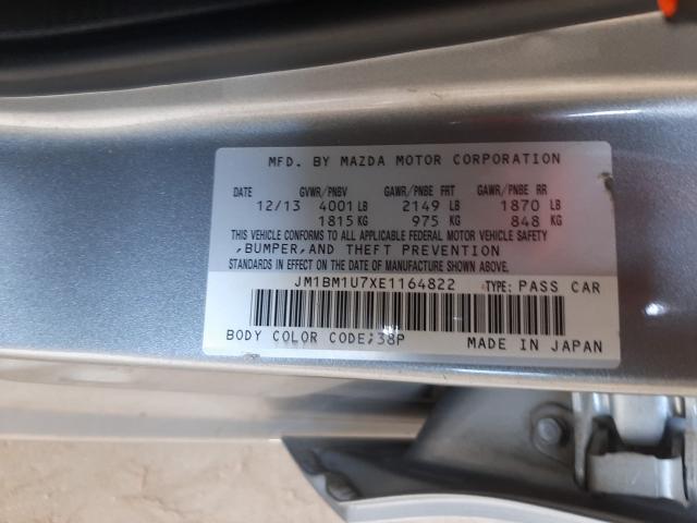 2014 MAZDA 3 SPORT JM1BM1U7XE1164822