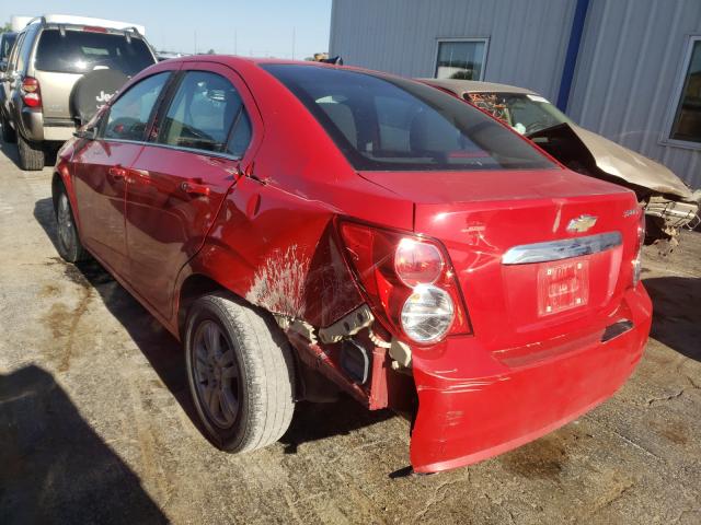 2012 CHEVROLET SONIC LT 1G1JC5SH3C4133997