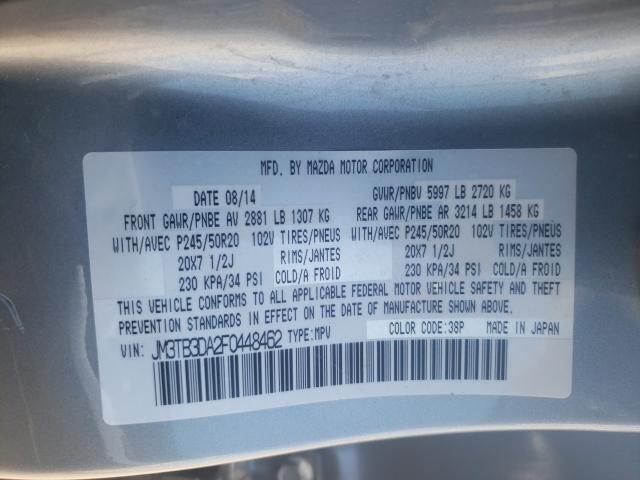 2015 MAZDA CX-9 GRAND JM3TB3DA2F0448462