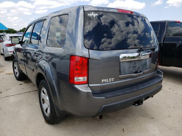 2010 HONDA PILOT LX 5FNYF3H20AB007400