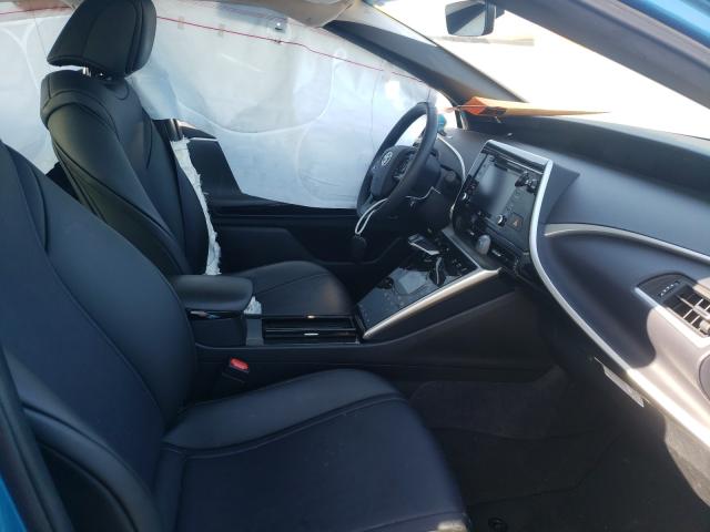 2018 TOYOTA MIRAI JTDBVRBD3JA004604