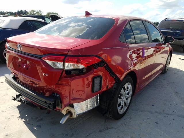 2020 TOYOTA COROLLA LE 5YFEPRAEXLP145962